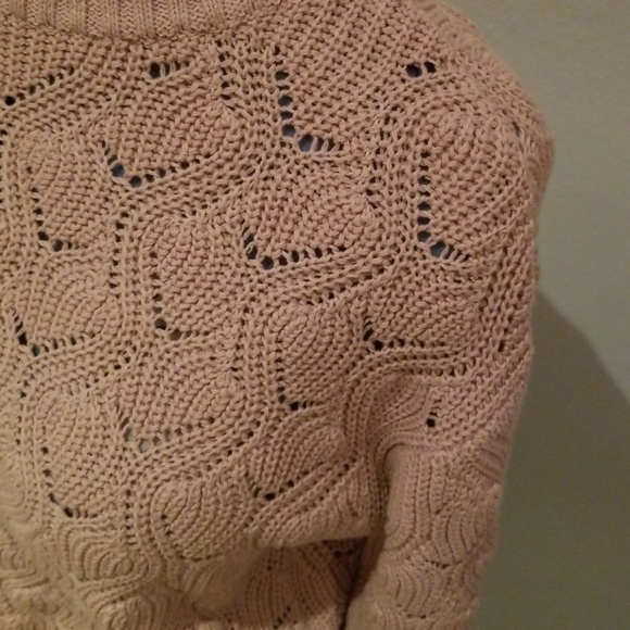 Crop crotchet sweater - Picture 3 of 4